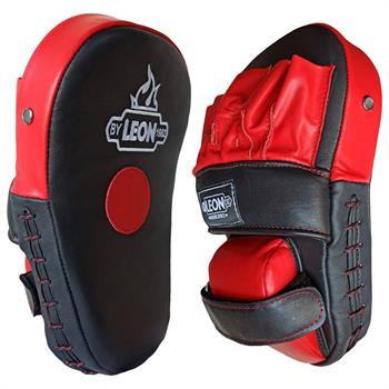 Leon Energy Hakiki Deri Kick Boks ve Muay Thai El Lapası Kırmızı