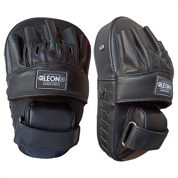 Leon Energy Hakiki Deri Kick Boks ve Muay Thai El Lapası Siyah