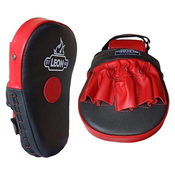 Leon Energy Hakiki Deri Kick Boks ve Muay Thai El Lapası Kırmızı