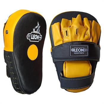 Leon Energy Hakiki Deri Kick Boks ve Muay Thai El Lapası Sarı
