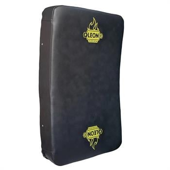 Leon Maxi Darbe Yastığı Kick-Boks Lowkick Pads Siyah