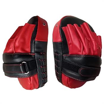 Leon Ultimate Hakiki Deri Boks ve Kick Boks El Lapası Ellik Kırmızı