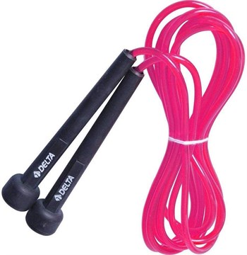 Delta Ayarlanabilir Atlama İpi Pembe Renkli