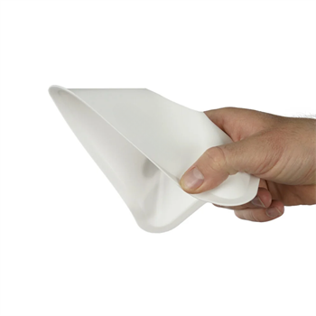 Beyaz Üçgen Antrenman Çanağı 1 Adet