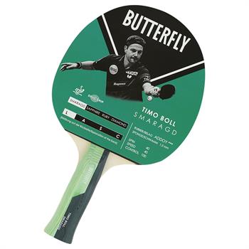 Butterfly 85018 Boll Smaragd ITTF Onaylı Masa Tenisi Raketi