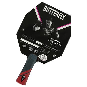 Butterfly Dimitrij 85231 Ovtcharov Black ITTF Onaylı Masa Tenisi Raketi