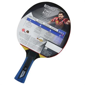 Butterfly Timo Boll Black Masa Tenisi Raketi ITTF Onaylı 85030