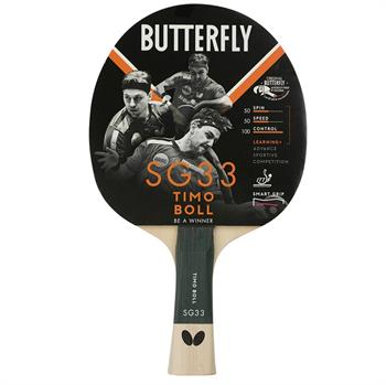 Butterfly 85017S Boll Smart Grip SG33 ITTF Onaylı Masa Tenisi Raketi