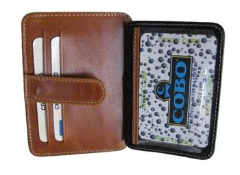 Zenga Orjinal Deri Cüzdanlı Kredi Kartlık 024-04 Garni Greyzi