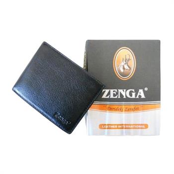 Zenga Orjinal Deri Erkek Cüzdanı 112-1 Siyah