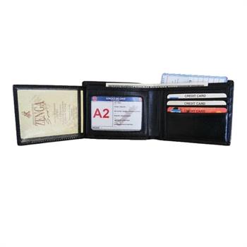 Zenga Orjinal Deri Erkek Cüzdanı 112-1 Siyah