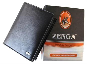 Zenga Orjinal Deri Erkek Cüzdanı 199-1 Siyah