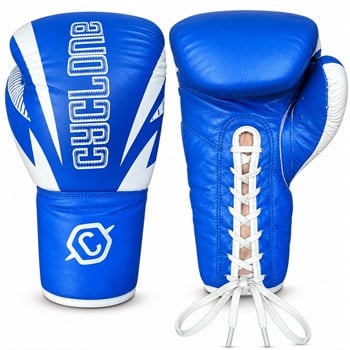 Cyclone Clash Orijinal Deri Boks ve Kick Boks Eldiveni Mavi