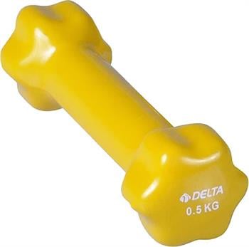 Delta 0,5 kg. 1 Adet Neopren Dambıl Sarı