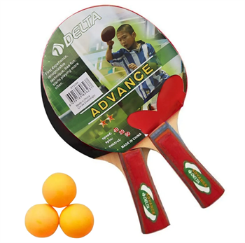 Delta Advance Masa Tenisi Raketi ve Top Seti