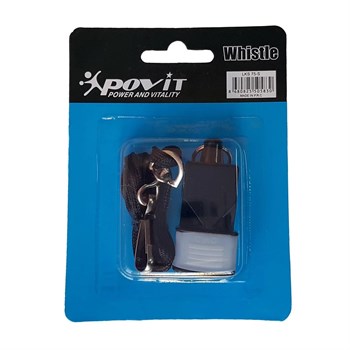 Povit Hakem Düdüğü İpli Siyah Renkli Düdük LKS 75-S