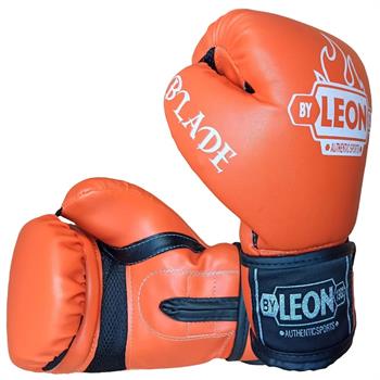 By Leon 1982 Leon Blade Training Boks, Kick Boks ve Muay Thai Eldiveni Turuncu