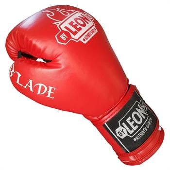 Leon Blade Training Boks, Kick Boks ve Muay Thai Eldiveni Kırmızı