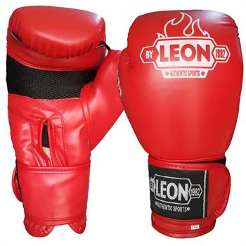 Leon Blade Training Boks, Kick Boks ve Muay Thai Eldiveni Kırmızı