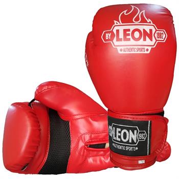 Leon Blade Training Boks, Kick Boks ve Muay Thai Eldiveni Kırmızı
