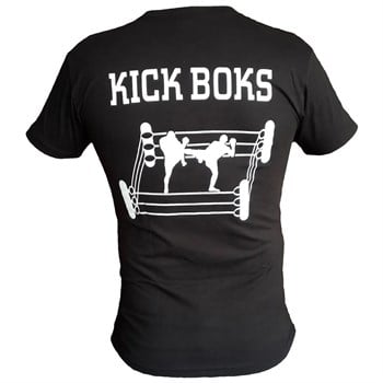 Kodispa Ekonomik Siyah Tişört Kick Boks Tişörtü