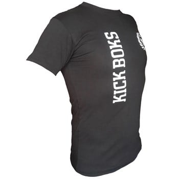 Kodispa Ekonomik Siyah Tişört Kick Boks Tişörtü