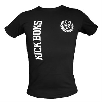 Kodispa Ekonomik Siyah Tişört Kick Boks Tişörtü