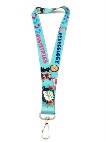 Jinekoloji Desenli Boyun Askısı 