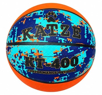 Katze KT - 400 Performance Desenli Sert Zemin Basketbol Topu 5 6 7 No