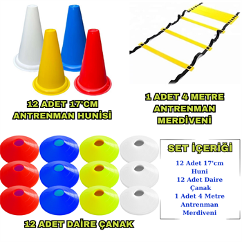 Kodispa 12li 17cm Hunili Antrenman Seti 2