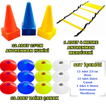 Kodispa 12li 23cm Hunili Antrenman Seti