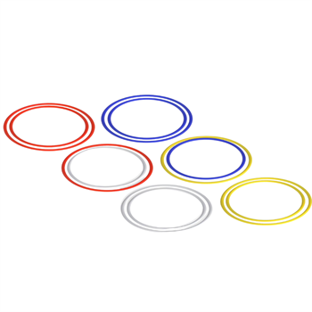 Kodispa 23 cm Delikli Huni Daire Çanaklı Çubuklu Antrenman Seti