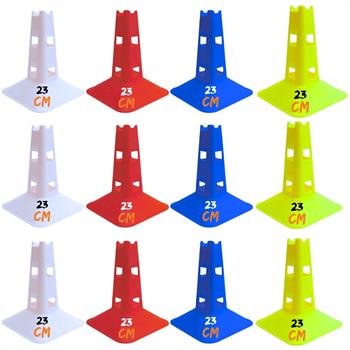 Kodispa 23 cm Delikli Huni Kare Çanaklı Çubuklu Antrenman Seti