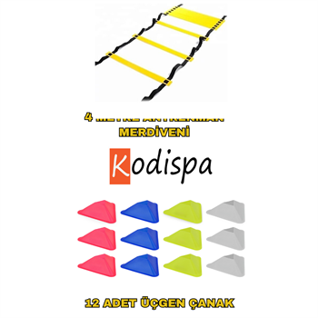Kodispa 2li Antrenman Seti ( Üçgen Çanak-Merdiven)
