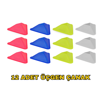 Kodispa Antrenman Seti 23cm Hunili Üçgen Çanaklı