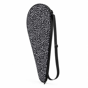 Kodispa Premium 27 İnch Raket Kılıfı Leopar Desenli Siyah