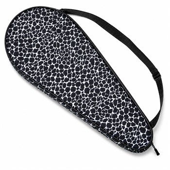 Kodispa Premium 27 İnch Raket Kılıfı Leopar Desenli Siyah