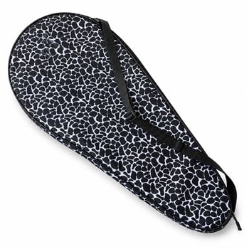 Kodispa Premium 27 İnch Raket Kılıfı Leopar Desenli Siyah