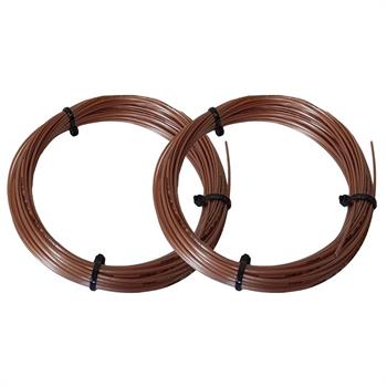 2 Adet Luxilon 130 Element Raket Kordajı 1,30 mm. 12 Metre Bordo