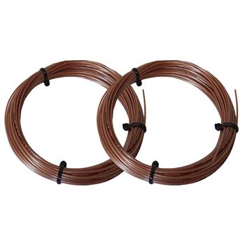 2 Adet Luxilon 125 Element Raket Kordajı 1,25 mm. Kordaj Bordo