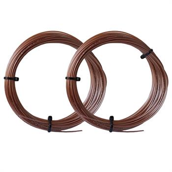 2 Adet Luxilon 125 Element Raket Kordajı 1,25 mm. Kordaj Bordo