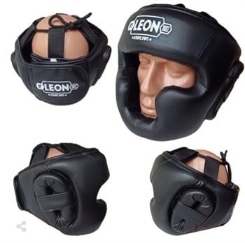 Leon Hardy Boks, Muay Thai ve Kick-Boks Antrenman Kaskı Siyah