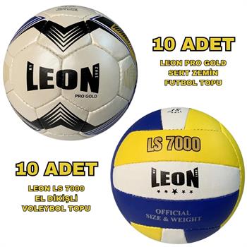 LEON 10LU SERT ZEMİN FUTBOL VOLEYBOL TOPU