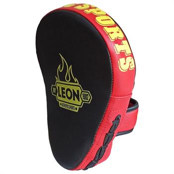 Leon Captain Profesyonel Boks, Kick-boks Lapası Çukur Lapa Kırmızı