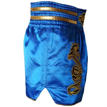 Leon Dragon Muay Thai ve Kick Boks Şortu Mavi