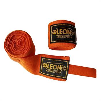 Leon Elastik Boks, Kick Boks ve Muay Thai Bandajı 3,5 Metre Turuncu