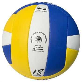 Leon LS5000 Voleybol Topu El Dikişli Mavi Beyaz