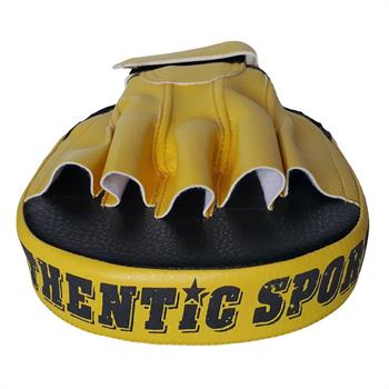 Leon Wall Parmaklı Ellik Lapa Taekwondo Boks Lapası Siyah Sarı