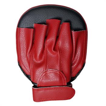 Leon Wall Parmaklı Ellik Lapa Taekwondo Boks Lapası Siyah Kırmızı