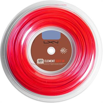 Luxilon 127 Element Soft 1,27 mm. Rulo Kordaj Nar Çiçeği Kırmızısı